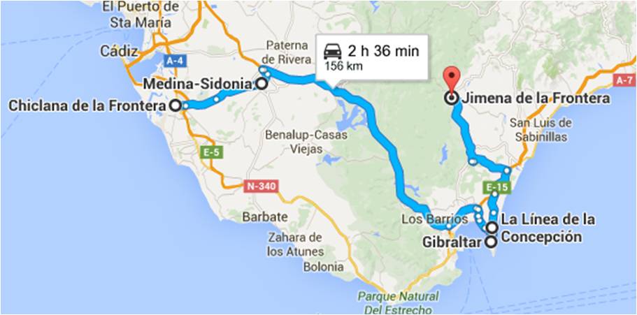 Ruta por la provincia de Cádiz y Gibraltar – Viajes de AA y JC